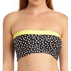 California Waves Reversible Bandeau Swim Top